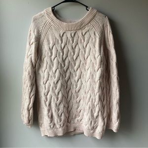 Soft Pink Knit Sweater